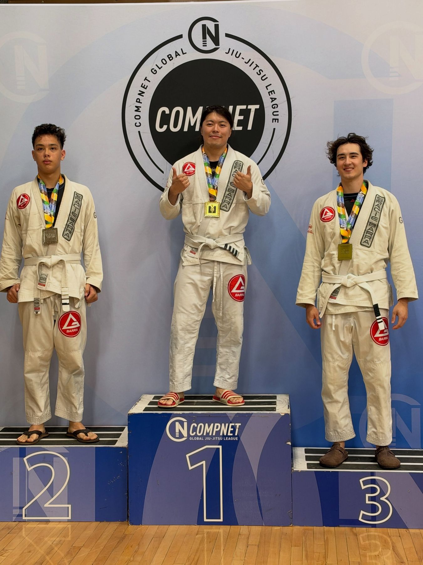Competition podium